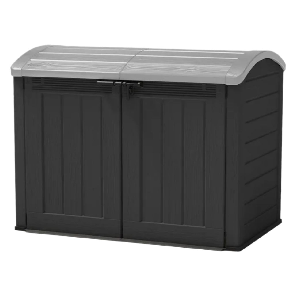 Coffre de rangement pour extérieur en résine - 150 x 80 x 100