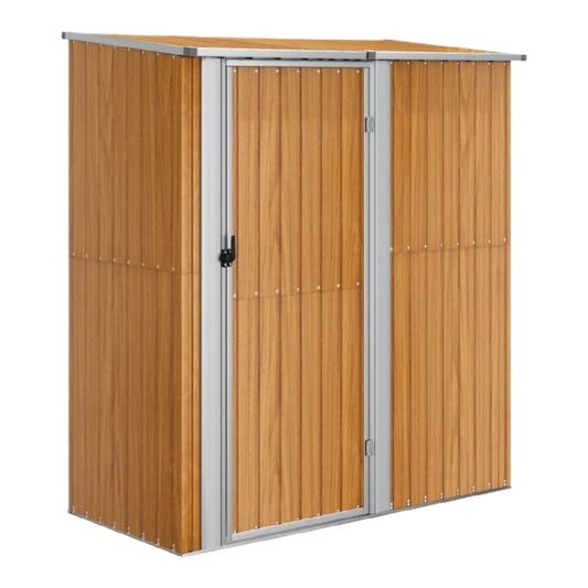 Abri de jardin en bois pour rangement extérieur - Bois traité - 120 x 80 x 180