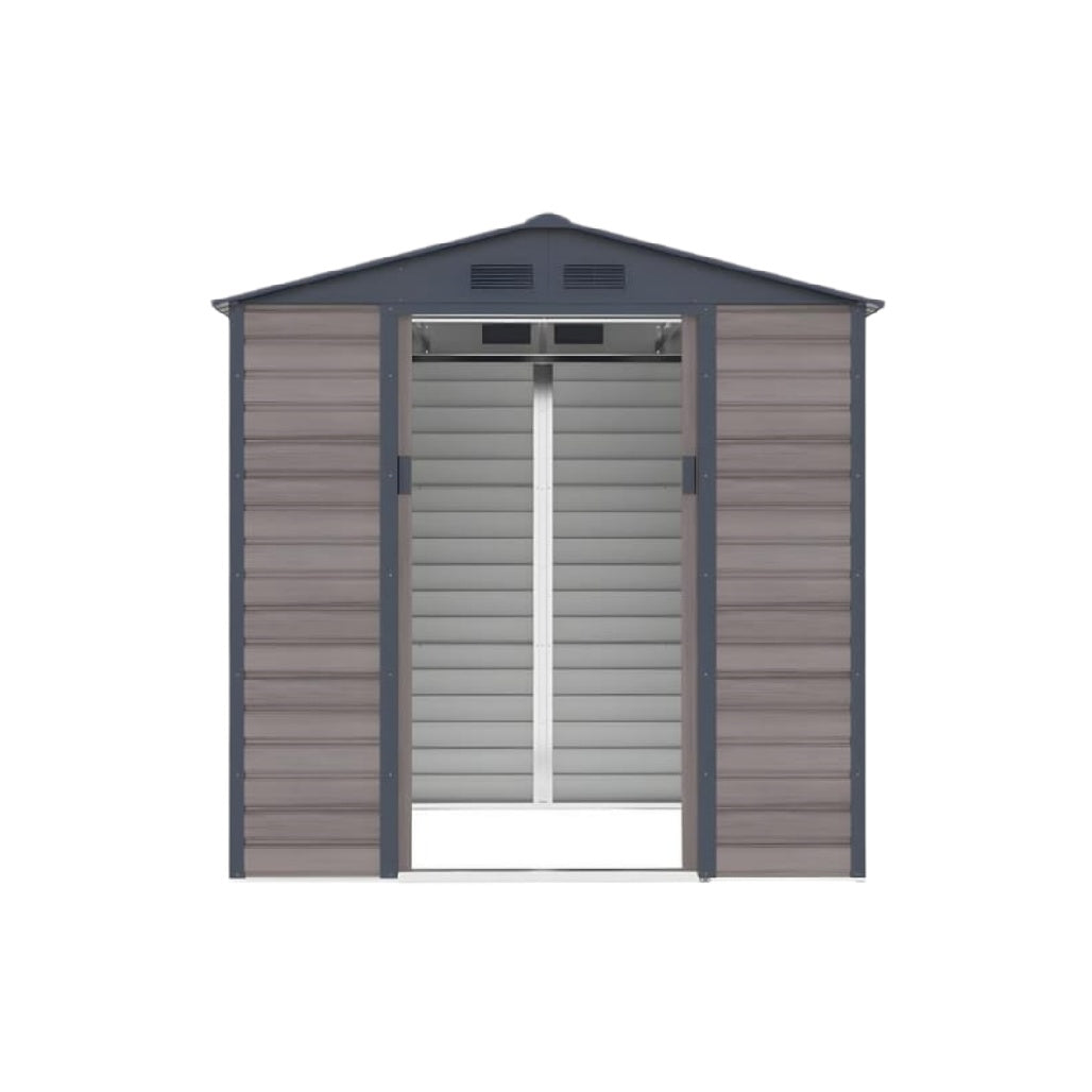 Abri de jardin en métal pour rangement extérieur - 230 x 120 x 190